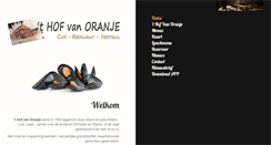 Desktop Screenshot of hofvanoranje.be